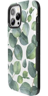 Leaf Me Alone | Green Floral Print Case iPhone Case get.casely 