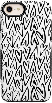 Heart Throb | Endless Hearts Case iPhone Case get.casely Bold iPhone 6/7/8