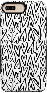 Heart Throb | Endless Hearts Case iPhone Case get.casely Bold iPhone 6/7/8 Plus