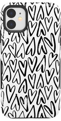 Heart Throb | Endless Hearts Case iPhone Case get.casely Bold iPhone 11