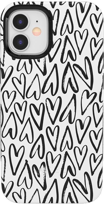 Heart Throb | Endless Hearts Case iPhone Case get.casely Bold iPhone 12 Mini