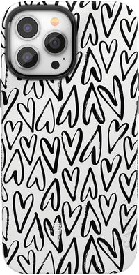 Heart Throb | Endless Hearts Case iPhone Case get.casely Bold + MagSafe® iPhone 13 Pro