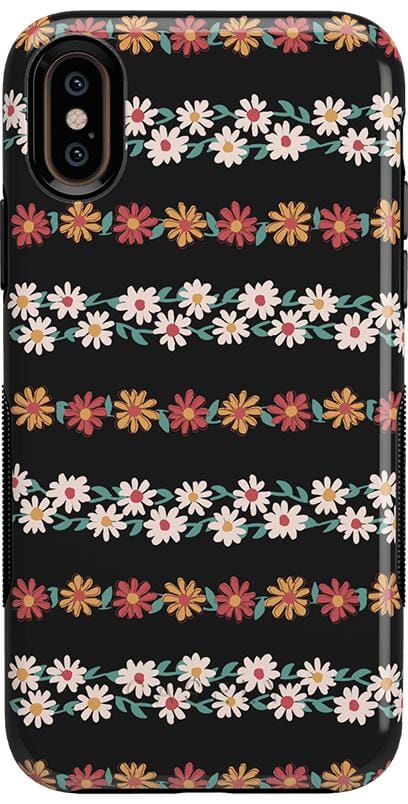 Totally Rad | Daisy Print Floral Case iPhone Case get.casely Bold iPhone XS Max 
