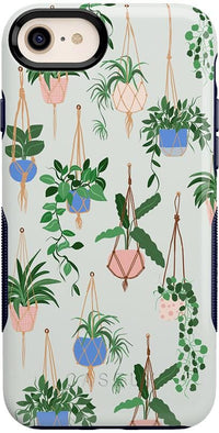 Hanging Around | Potted Plants Floral Case iPhone Case get.casely Bold iPhone SE (2020 & 2022)