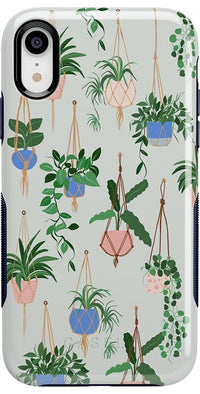 Hanging Around | Potted Plants Floral Case iPhone Case get.casely Bold iPhone XR