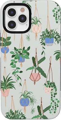 Hanging Around | Potted Plants Floral Case iPhone Case get.casely Bold iPhone 12 Pro Max
