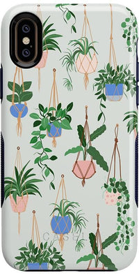 Hanging Around | Potted Plants Floral Case iPhone Case get.casely Bold iPhone XS Max