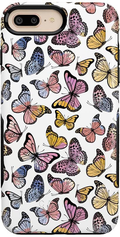 Free Spirit | Rainbow Butterfly Case iPhone Case get.casely Bold iPhone 6/7/8 Plus
