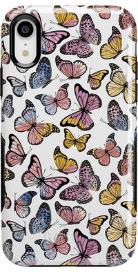 Free Spirit | Rainbow Butterfly Case iPhone Case get.casely Bold iPhone XR 
