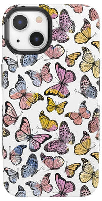 Free Spirit | Rainbow Butterfly Case iPhone Case get.casely Bold + MagSafe® iPhone 13