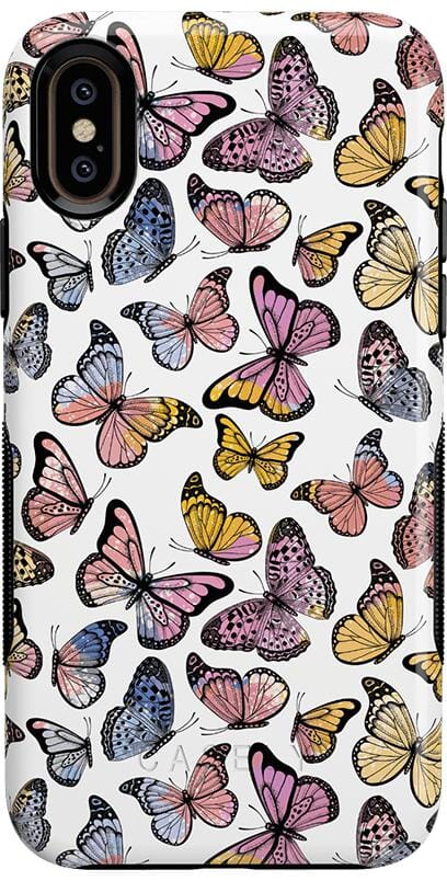 Free Spirit | Rainbow Butterfly Case iPhone Case get.casely Bold iPhone XS Max 