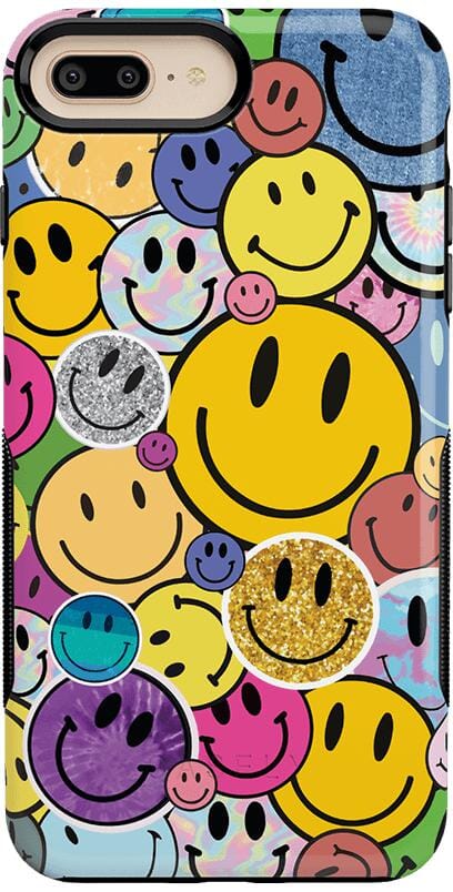 All Smiles | Smiley Face Sticker Case iPhone Case get.casely