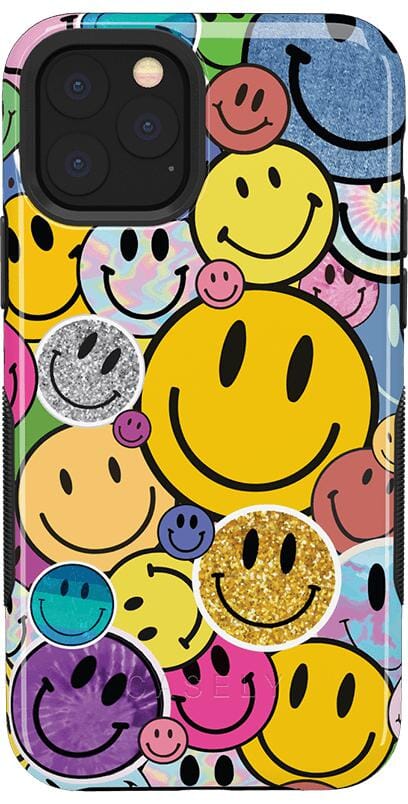 All Smiles | Smiley Face Sticker Case iPhone Case get.casely Bold iPhone 11 Pro Max