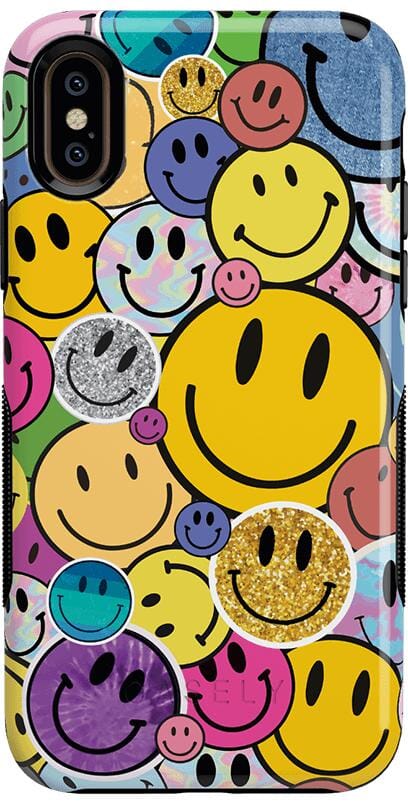 All Smiles | Smiley Face Sticker Case iPhone Case get.casely Bold iPhone XS Max