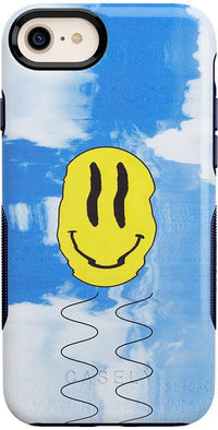 On Cloud Nine | Glitch Smiley Face Case iPhone Case get.casely Bold iPhone SE (2020 & 2022) 