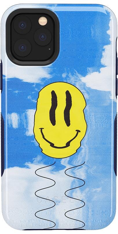 On Cloud Nine | Glitch Smiley Face Case iPhone Case get.casely Bold iPhone 11 Pro Max 
