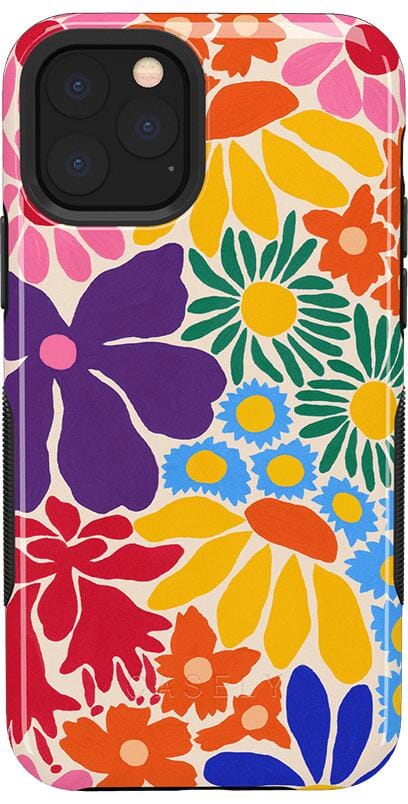 Flower Patch | Multi-Color Floral Case iPhone Case get.casely Bold iPhone 11 Pro Max