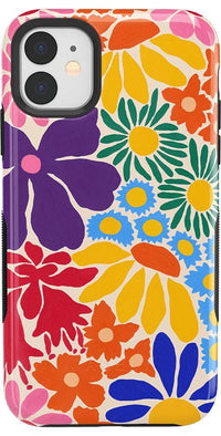 Flower Patch | Multi-Color Floral Case iPhone Case get.casely Bold iPhone 11