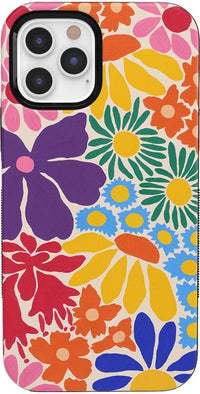 Flower Patch | Multi-Color Floral Case iPhone Case get.casely Bold + MagSafe® iPhone 12 Pro Max