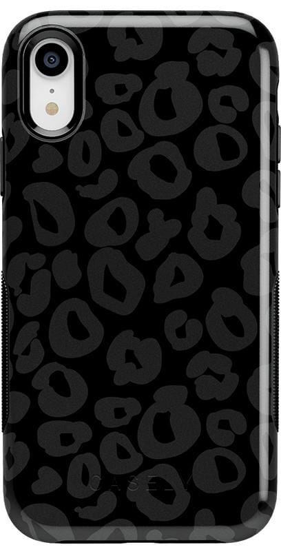 Into the Wild | Black Leopard Case iPhone Case get.casely Bold iPhone XR