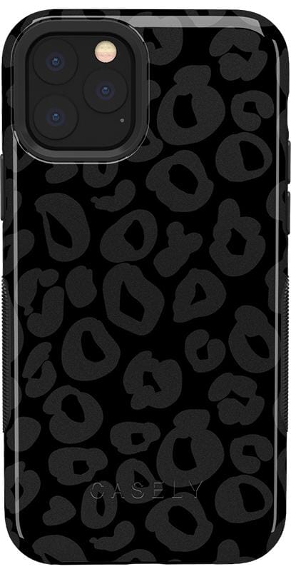 Into the Wild | Black Leopard Case iPhone Case get.casely Bold iPhone 11 Pro Max