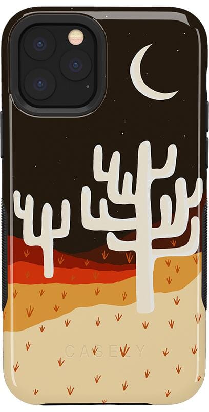 Desert Nights | Cactus Colorblock Case iPhone Case get.casely Bold iPhone 11 Pro Max 