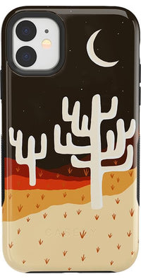 Desert Nights | Cactus Colorblock Case iPhone Case get.casely Bold iPhone 11 