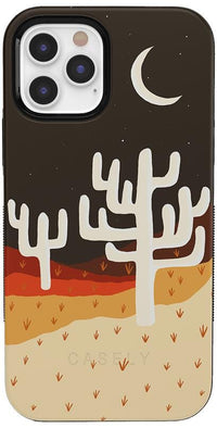 Desert Nights | Cactus Colorblock Case iPhone Case get.casely Bold + MagSafe® iPhone 12 Pro Max 