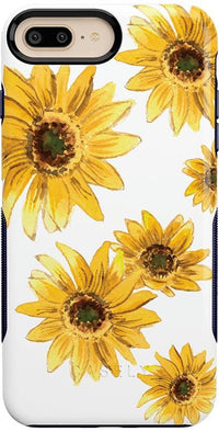 Golden Garden | Yellow Sunflower Floral Case iPhone Case get.casely Bold iPhone 6/7/8 Plus