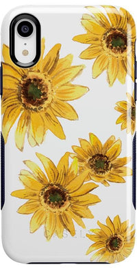 Golden Garden | Yellow Sunflower Floral Case iPhone Case get.casely Bold iPhone XR 