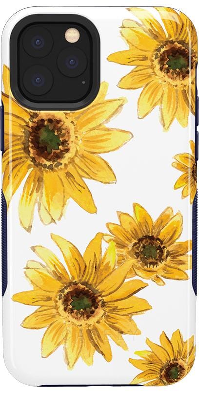 Golden Garden | Yellow Sunflower Floral Case iPhone Case get.casely Bold iPhone 11 Pro