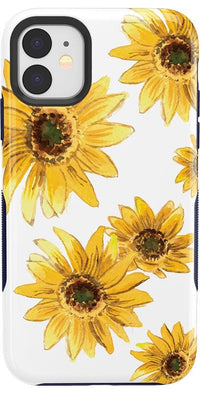 Golden Garden | Yellow Sunflower Floral Case iPhone Case get.casely Bold iPhone 11