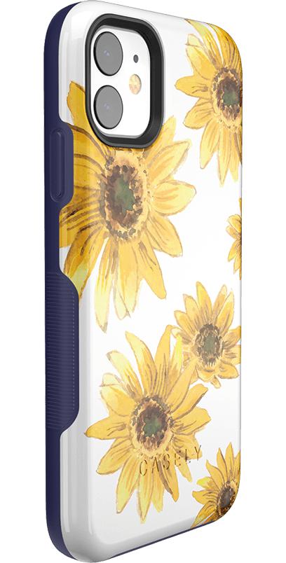 Golden Garden | Yellow Sunflower Floral Case iPhone Case get.casely 