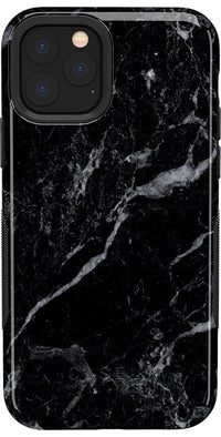Black Pearl | Classic Black Marble Case iPhone Case get.casely Bold iPhone 11 Pro 