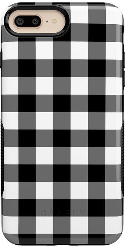 Check Me Out | Checkerboard Case iPhone Case get.casely Bold iPhone 6/7/8 Plus