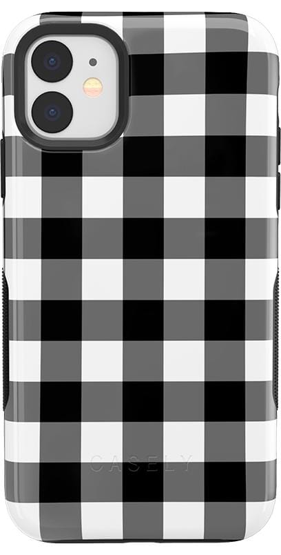 Check Me Out | Checkerboard Case iPhone Case get.casely Bold iPhone 11