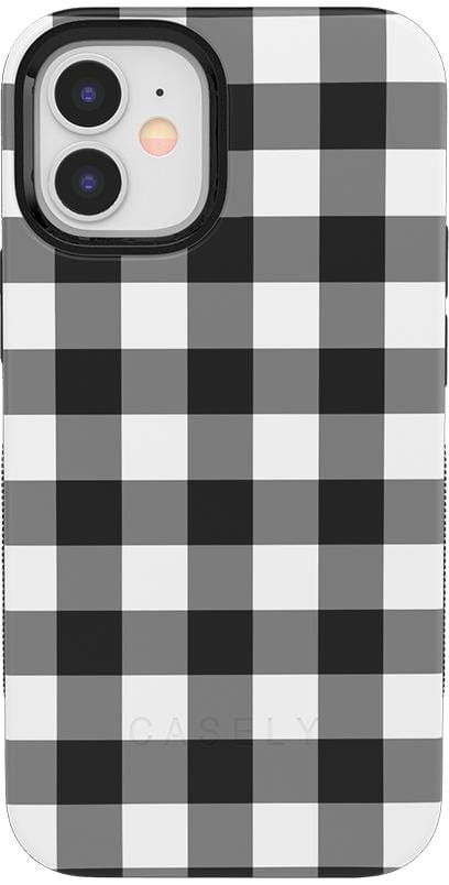 Check Me Out | Checkerboard Case iPhone Case get.casely Bold iPhone 12 Mini