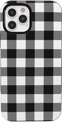 Check Me Out | Checkerboard Case iPhone Case get.casely Bold iPhone 12 Pro