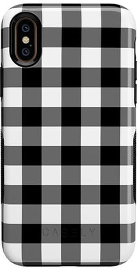 Check Me Out | Checkerboard Case iPhone Case get.casely Bold iPhone XS Max