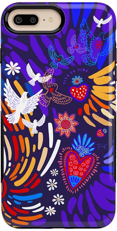 Viva La Vida | Frida Kahlo Collage Case iPhone Case get.casely Bold iPhone 6/7/8 Plus