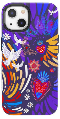 Viva La Vida | Frida Kahlo Collage Case iPhone Case get.casely Bold + MagSafe® iPhone 13