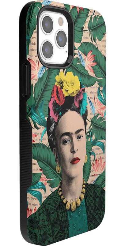 Find Your Muse | Frida Kahlo Portrait Floral Case iPhone Case get.casely 