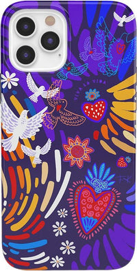 Viva La Vida | Frida Kahlo Collage Case iPhone Case get.casely Classic iPhone 12 Pro Max