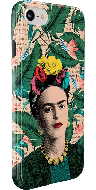 Find Your Muse | Frida Kahlo Portrait Floral Case iPhone Case get.casely 