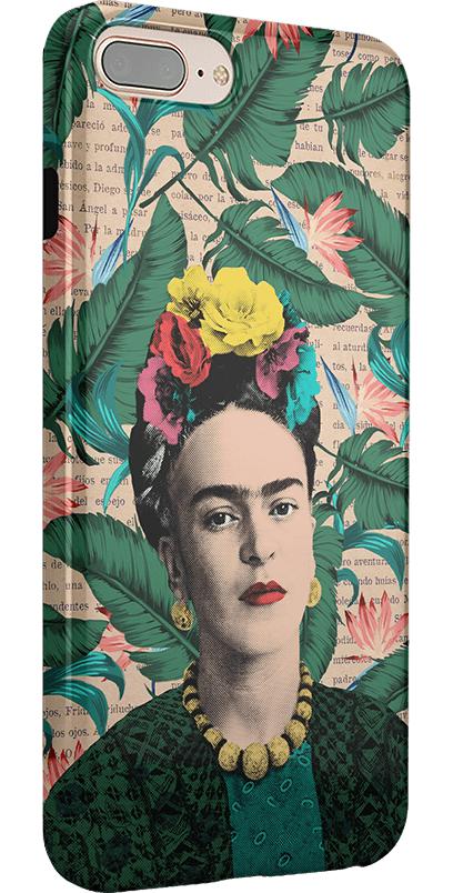 Find Your Muse | Frida Kahlo Portrait Floral Case iPhone Case get.casely 