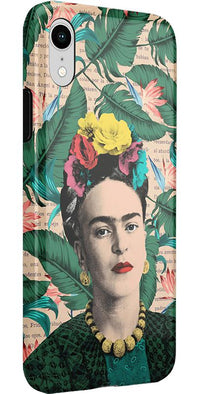 Find Your Muse | Frida Kahlo Portrait Floral Case iPhone Case get.casely 