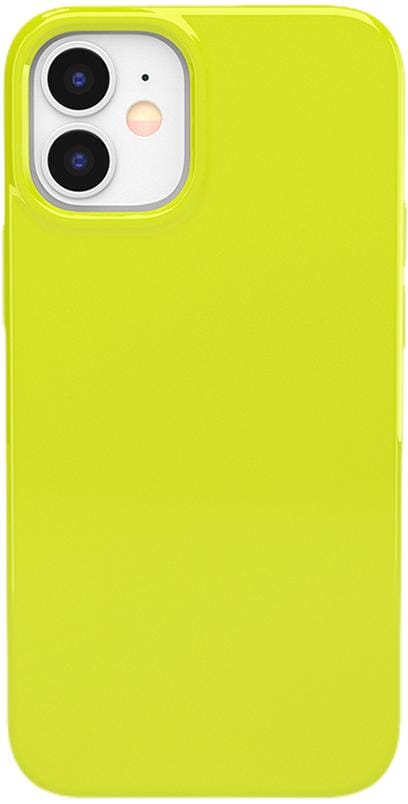 Chartreuse Days | Solid Neon Yellow Case iPhone Case get.casely Classic iPhone 12 