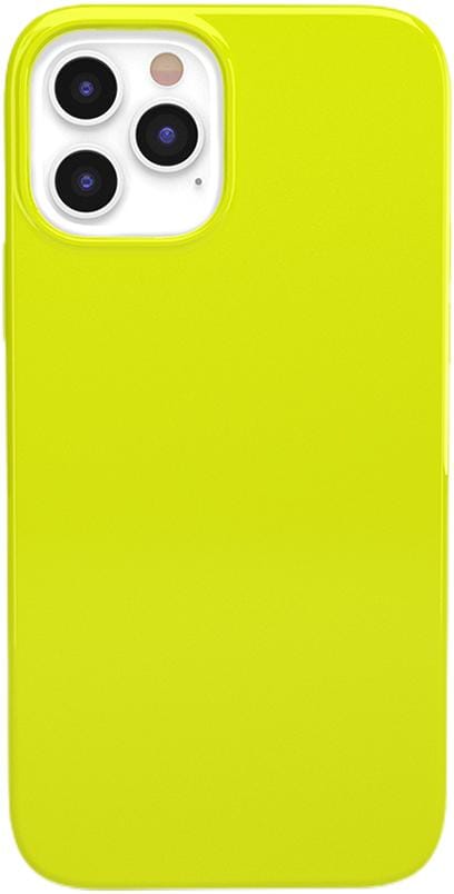 Chartreuse Days | Solid Neon Yellow Case iPhone Case get.casely Classic iPhone 12 Pro Max 