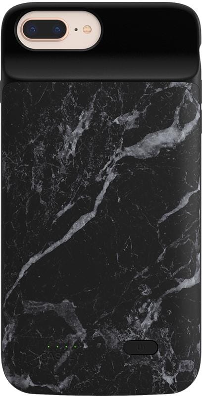 Black Pearl | Classic Black Marble Case iPhone Case get.casely Power 2.0 iPhone 6/7/8 Plus 