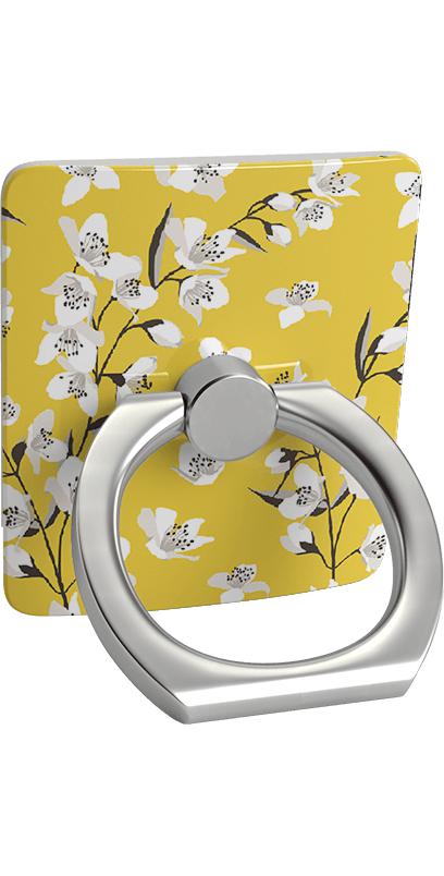 Floral Forest | Yellow Cherry Blossom Floral Phone Ring Phone Ring get.casely 